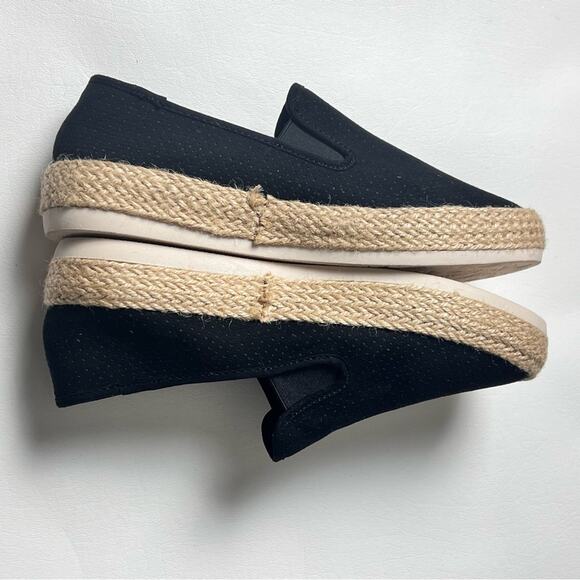 ESPRIT Women's Black  Erika Espadrille Slip-On Sneaker Sz 6.5 - Picture 3 of 10